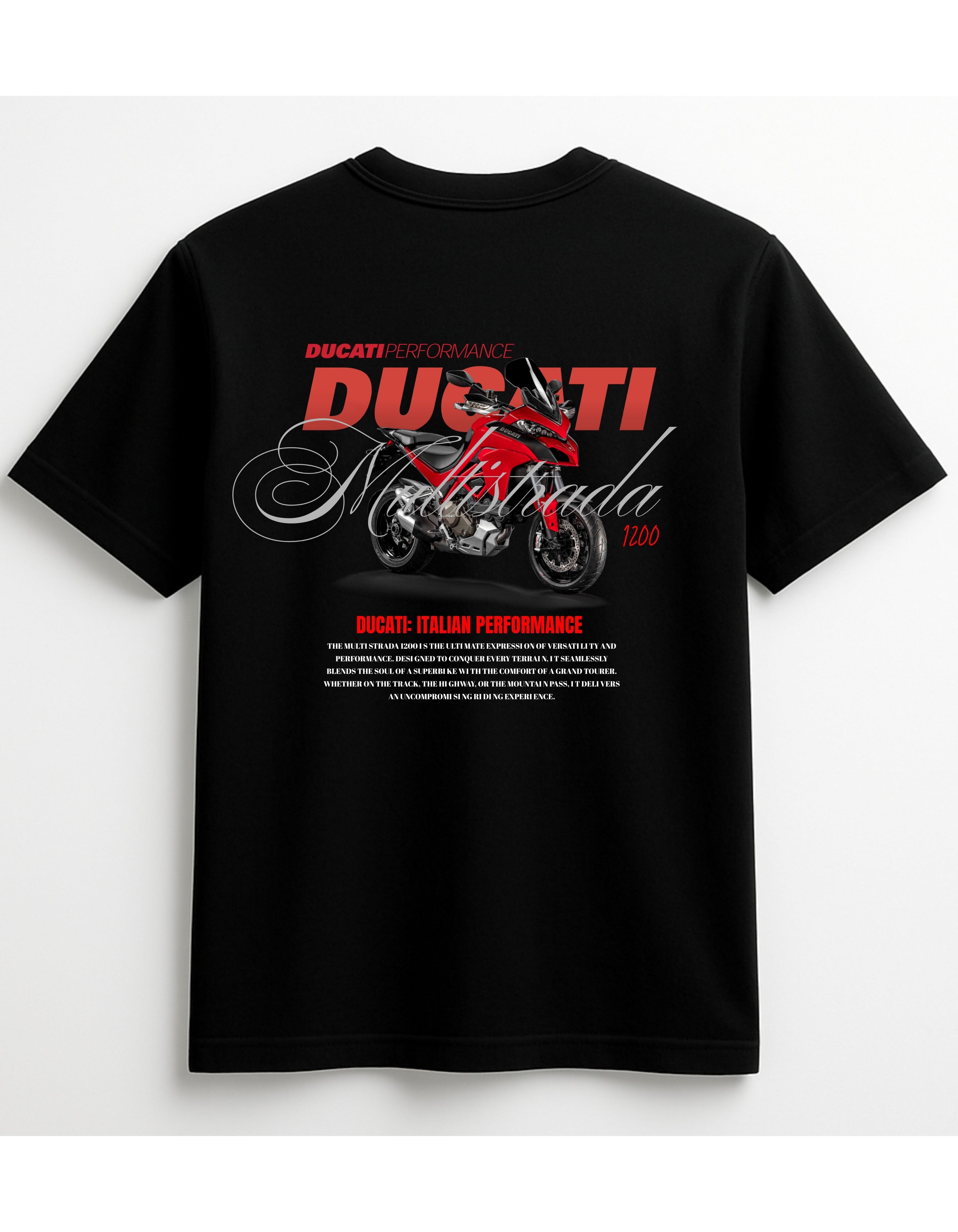 Maris Ducati Baskılı Oversize T-Shirt